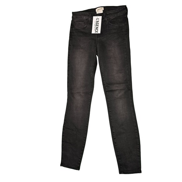 NWT L'AGENCE Margot Jean Dark Graphite 24 - Picture 1 of 6